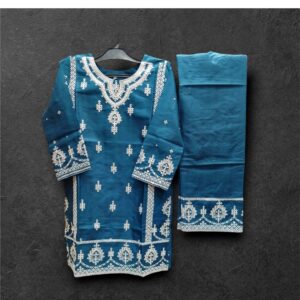 Navy Blue Shalwaar Kameez